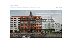 Desktop Screenshot of fairgmbh.de